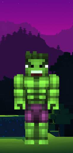 Hulk Skin for Minecraft screenshot 2