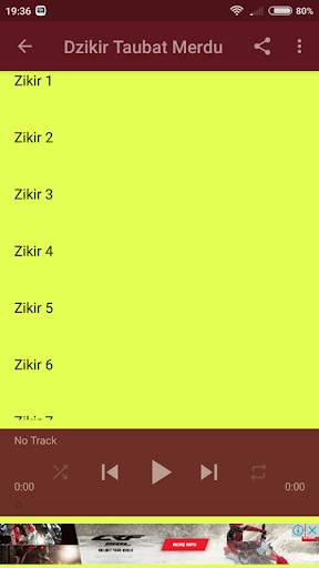 Alunan Zikir Taubat Merdu Mp3 screenshot 5