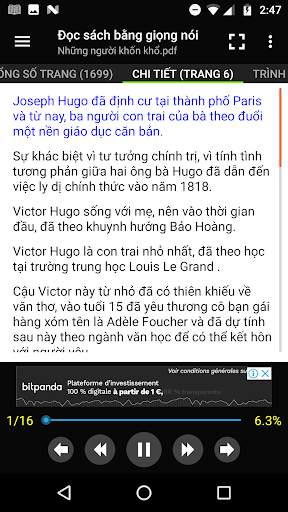 Đọc sách bằng giọng nói screenshot 5