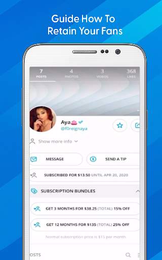 Tips Onlyfans App How to use screenshot 4