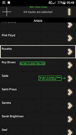player with parametric eq screenshot 5