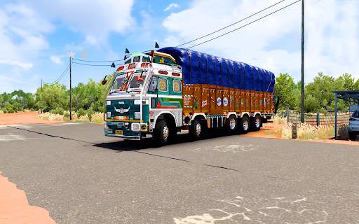Cargo Truck driving 3d Games screenshot 2