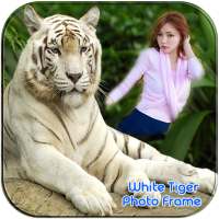 White Tiger Photo Frames on 9Apps