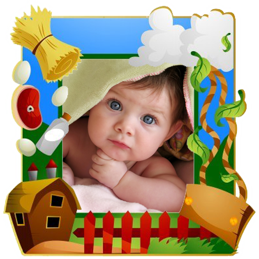 Funny Kids Photo Frames أيقونة