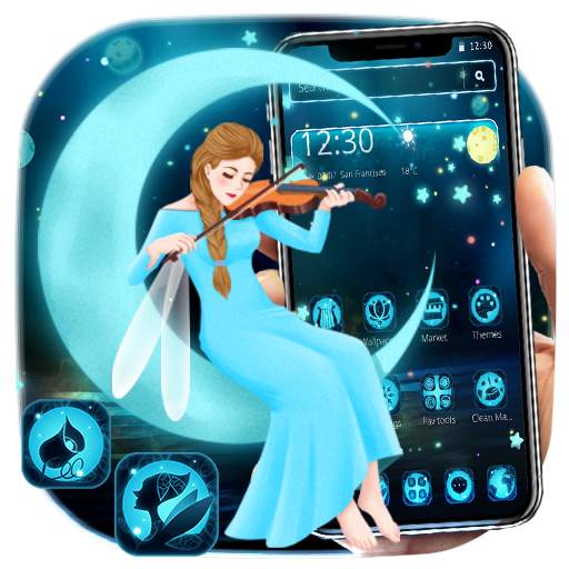 Beauty Moon Night Girl Theme🌙 1.1.2