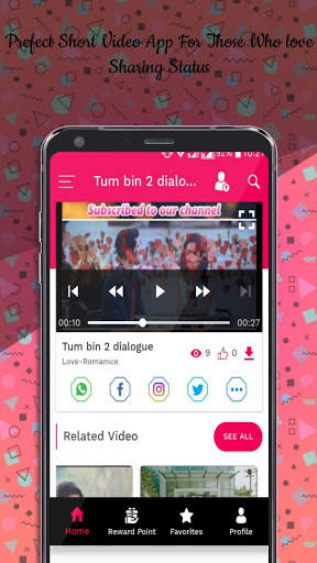 Vidmo-Video status app 2019 screenshot 2