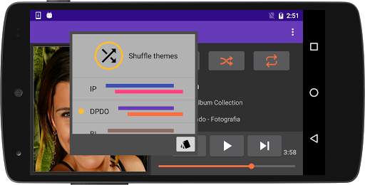 Fashionista Music Player screenshot 2