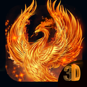 3D Phoenix Live Wallpaper icon