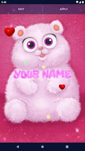 Cute Fluffy Live Wallpaper screenshot 2