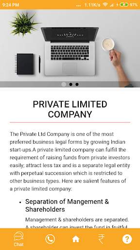 E-Startup - Business Registration & Consult CA App screenshot 4