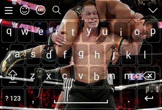 Www John Cena Keyboard HD wallpaper screenshot 1