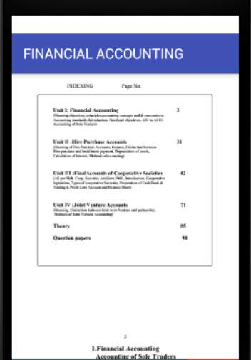 B COM FINANCIAL ACCOUNTING NAGPUR скриншот 3