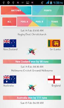 Cricket World Cup Craze 2015 screenshot 2