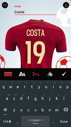 Make My Football Jersey screenshot 4