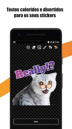 Criar figurinhas para WhatsApp screenshot 5