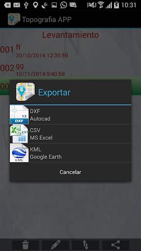 Topografia APP screenshot 4