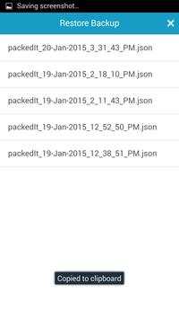 Packed It, Travel Packing List screenshot 8