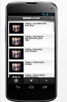 5 Majeur App screenshot 1