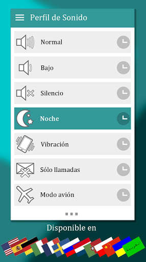 Perfil de Sonido (Control de Volumen Planificador) screenshot 1