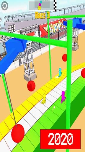 Stickman Run Race 3D screenshot 1