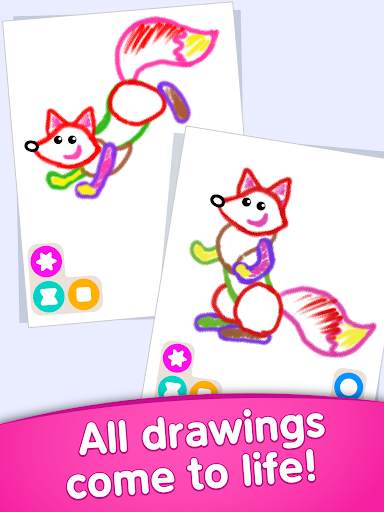 Bini Drawing games for kids screenshot 19