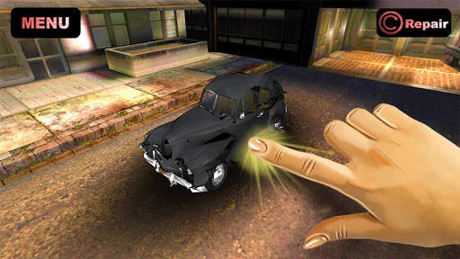 Simulator Crush Retro Car screenshot 1