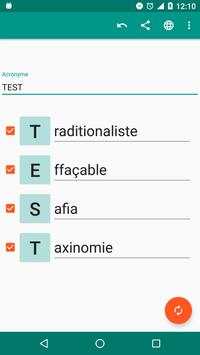 Acronyme screenshot 2