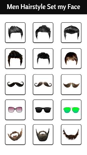 Men Hairstyle Set my Face screenshot 2