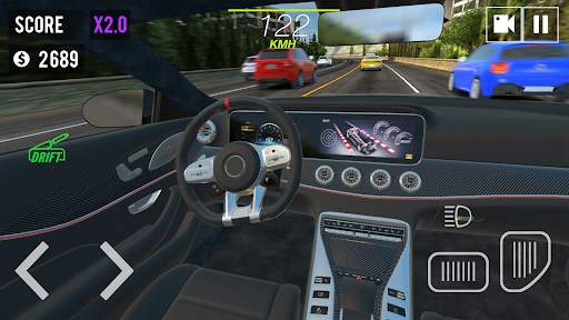 Racing in Car 2021 screenshot 4
