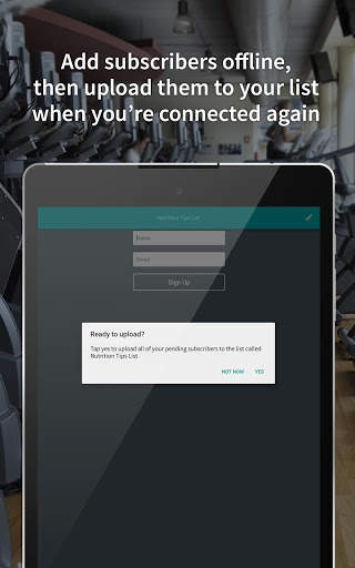Atom - Subscriber sign-up app screenshot 13