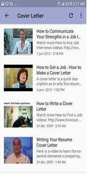 Cover letter screenshot 5