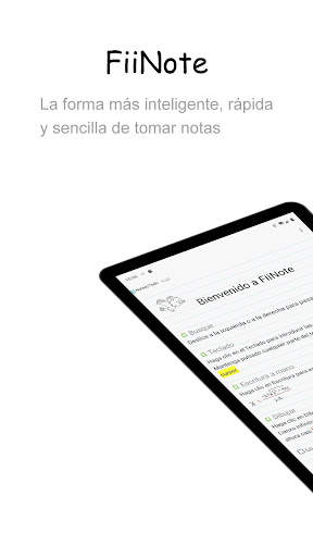 FiiNote: rápida de tomar notas screenshot 1
