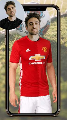 Selfie with Football Players - Photo Editor 3 تصوير الشاشة