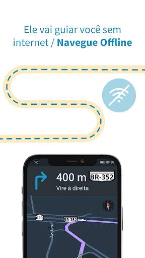 GPS Brasil – Navegador Offline screenshot 3