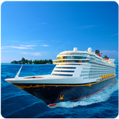 Cruise Ship Real Simulator, Ship Games Driving icon