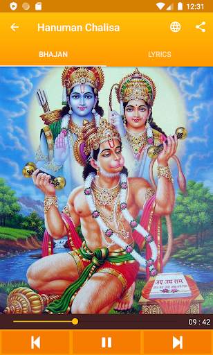 Hanuman Chalisa App and Bhajan screenshot 3