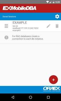 EXMobileDBA Enterprise screenshot 1