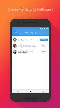 Unfollow for instagram 😎 screenshot 3