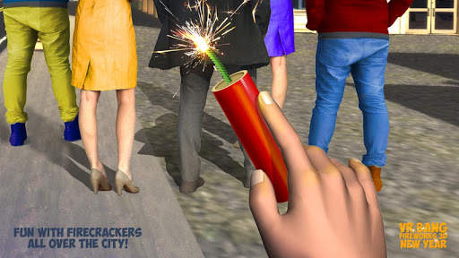 VR Bang Fireworks 3D New Year screenshot 3