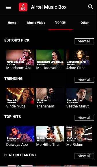 Airtel Music Box screenshot 3