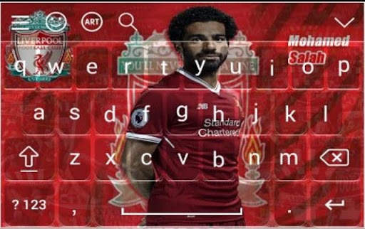 Mohamed Salah Theme Keyboard स्क्रीनशॉट 5