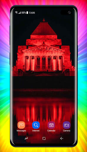 Red Wallpaper screenshot 8