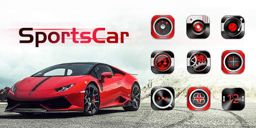 Sports Car Go Launcher Theme screenshot 5
