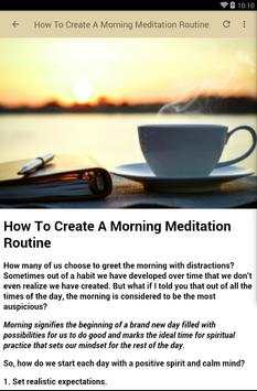 MORNING MEDITATION screenshot 7