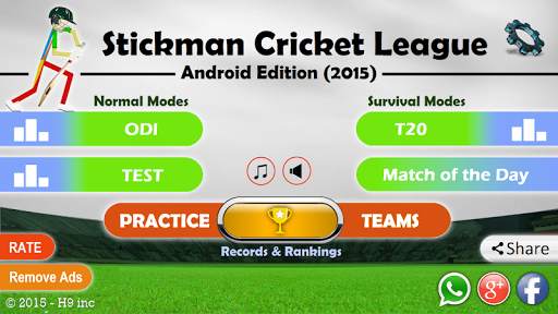 Stickman Cricket League (SCL) screenshot 9