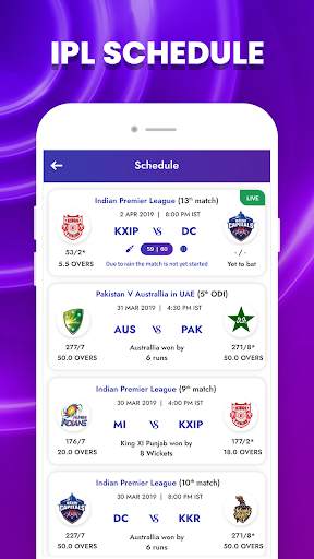 Cricket Line : Cricket Scores & Cricket Live Lines screenshot 3