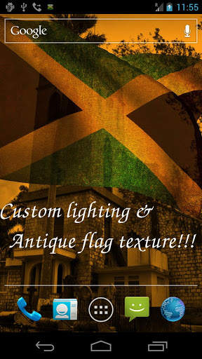 Jamaica Flag Live Wallpaper screenshot 4