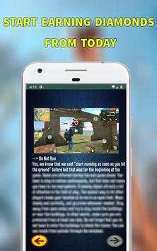 Guide For Free Fire : All tricks and diamants screenshot 2