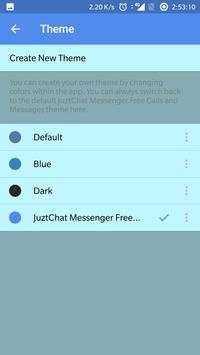 JuztChat Messenger Free Calls and Messages screenshot 1