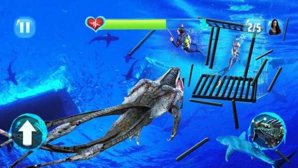 Angry Sea Dragon Attack Sim screenshot 2